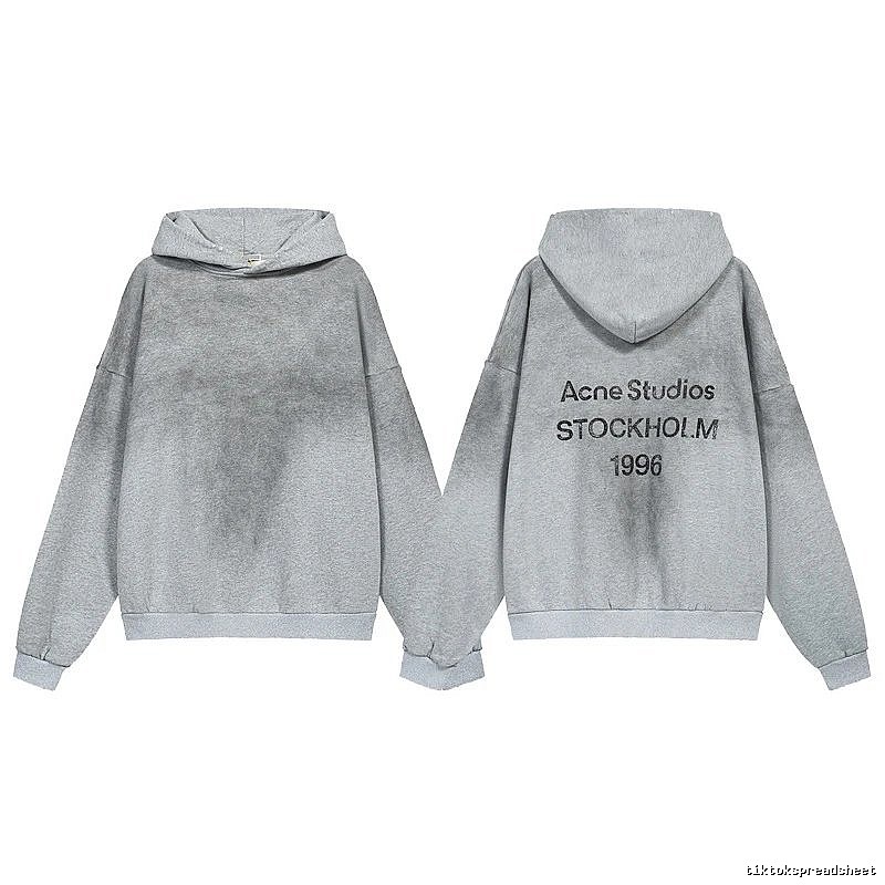 Acne Studios Casual Stockholm hoodie Dark Acne Studios for Streetwear Looks