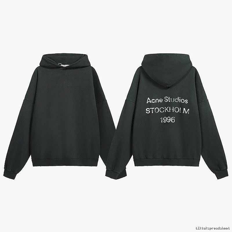 Acne Studios Classic Stockholm hoodie Dark Acne Studios for Daily Styling