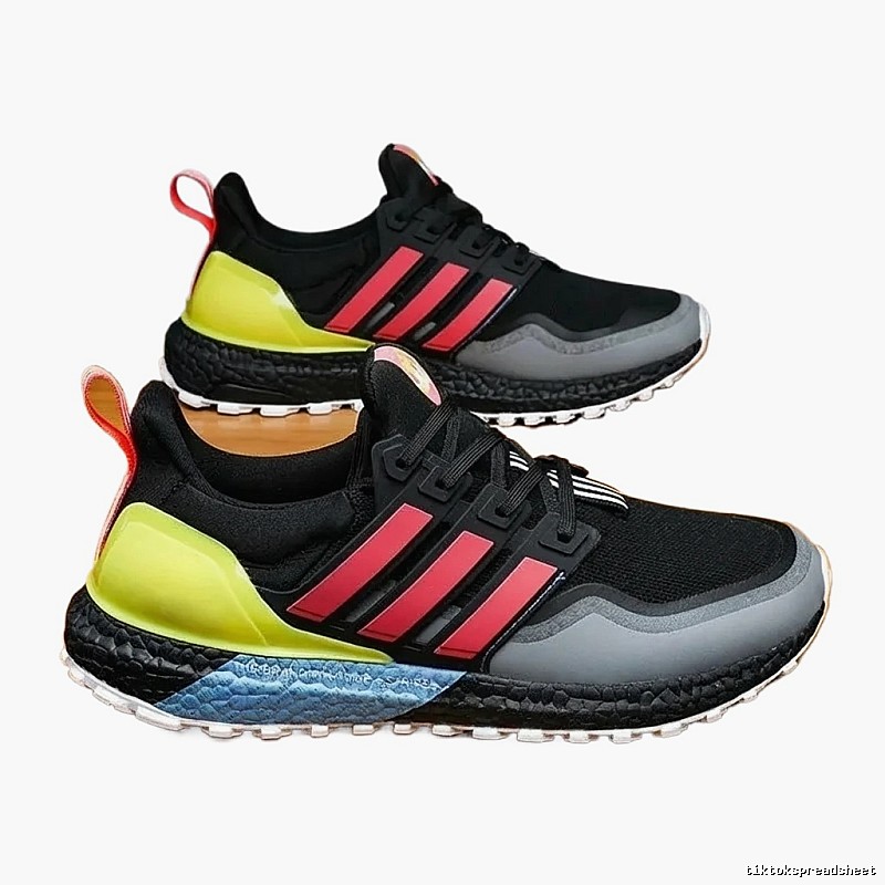 Adidas retro black and grey sports shoes