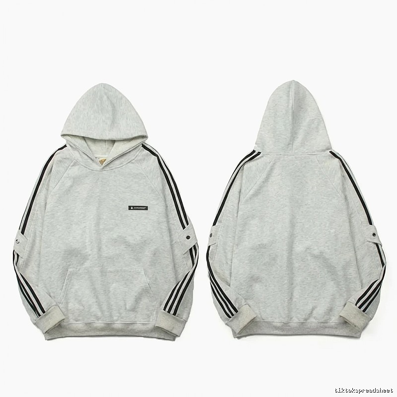 Adidas three - stripe casual style hoodie