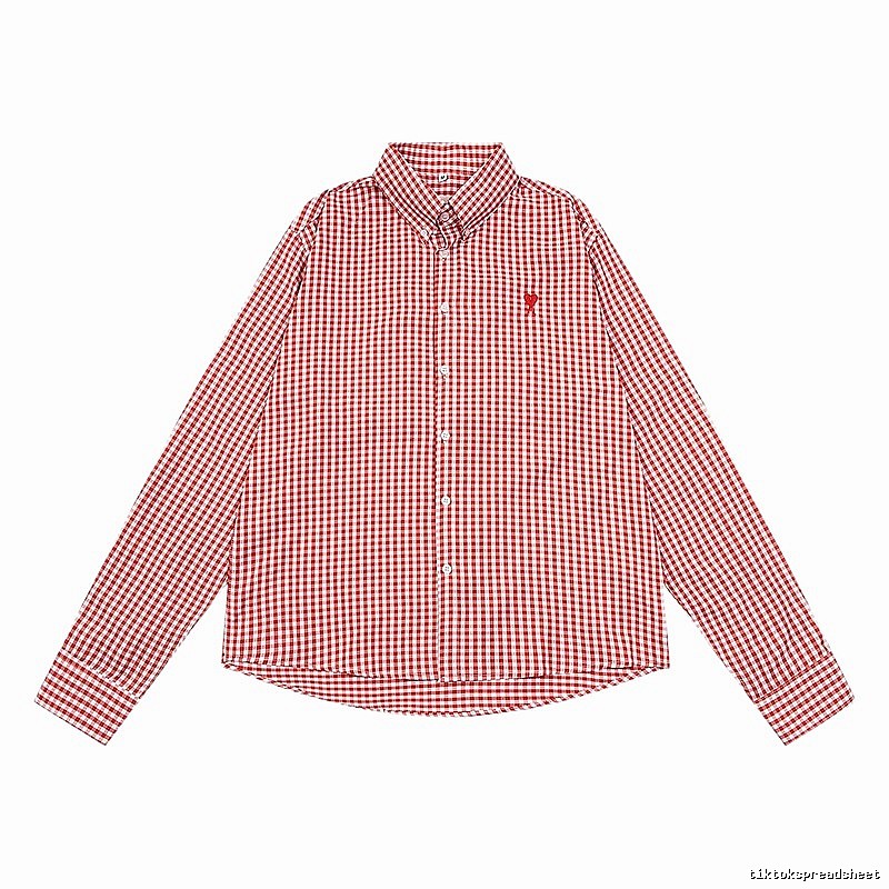 AMI checkered retro-style shirt