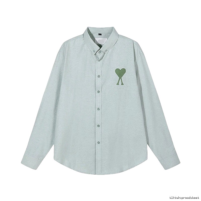 AMI Love Simple Style Grey Shirt