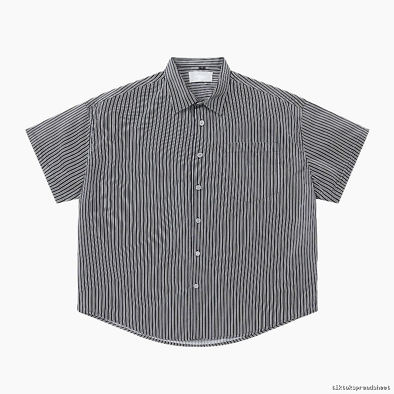 AMI striped retro-style shirt
