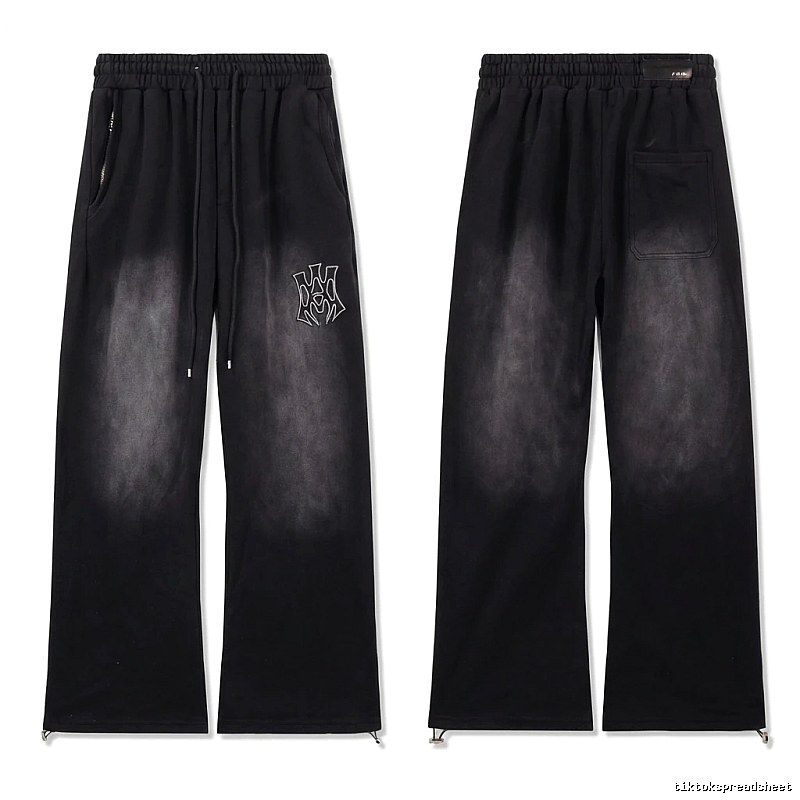 AMIRI dark style casual pants