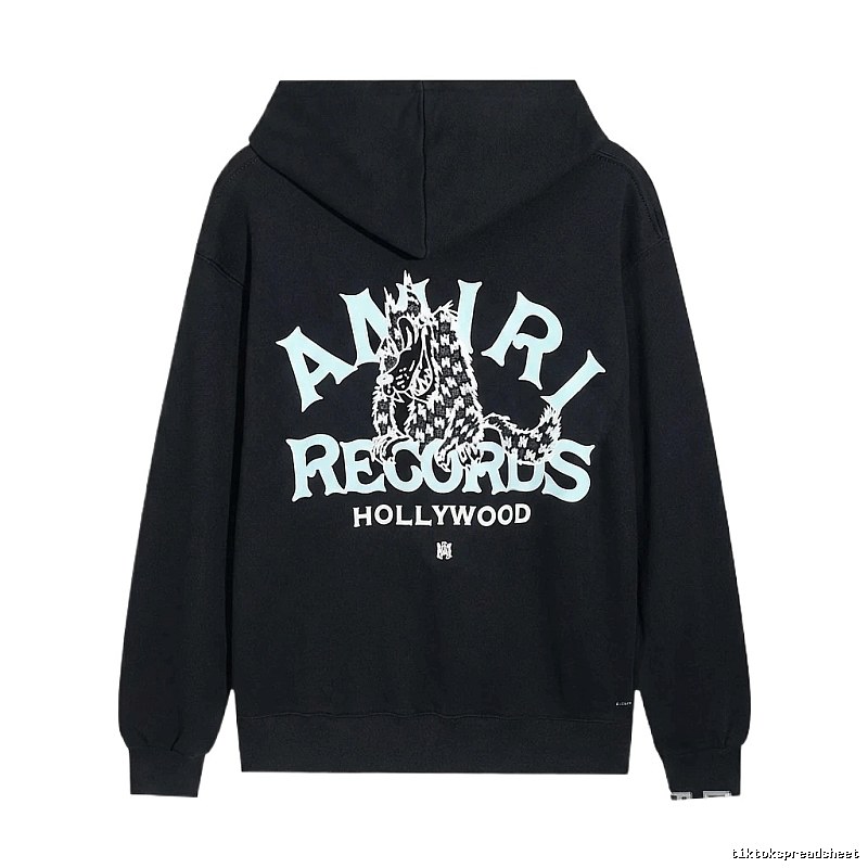 AMIRI Records Black Tide Cool Sweatshirt