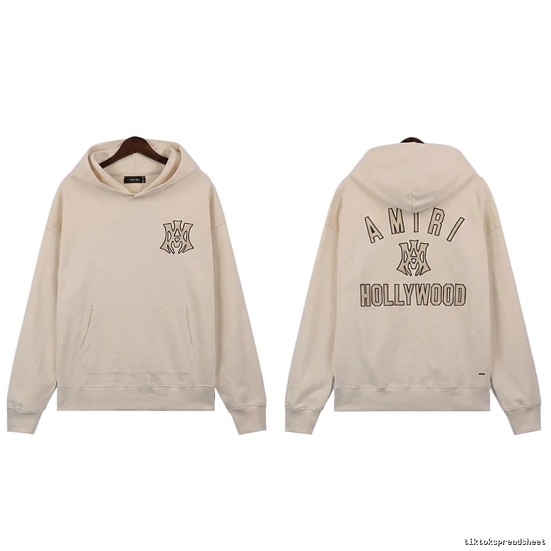 AMIRI retro-style off-white sweatshirt