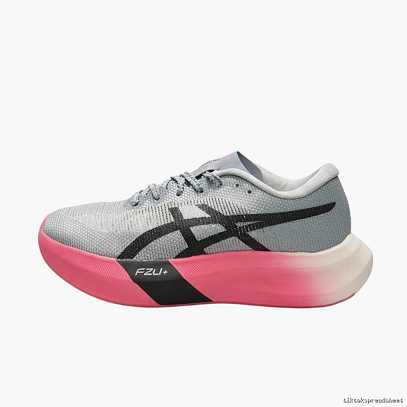 ASICS retro style grey-pink sports shoes