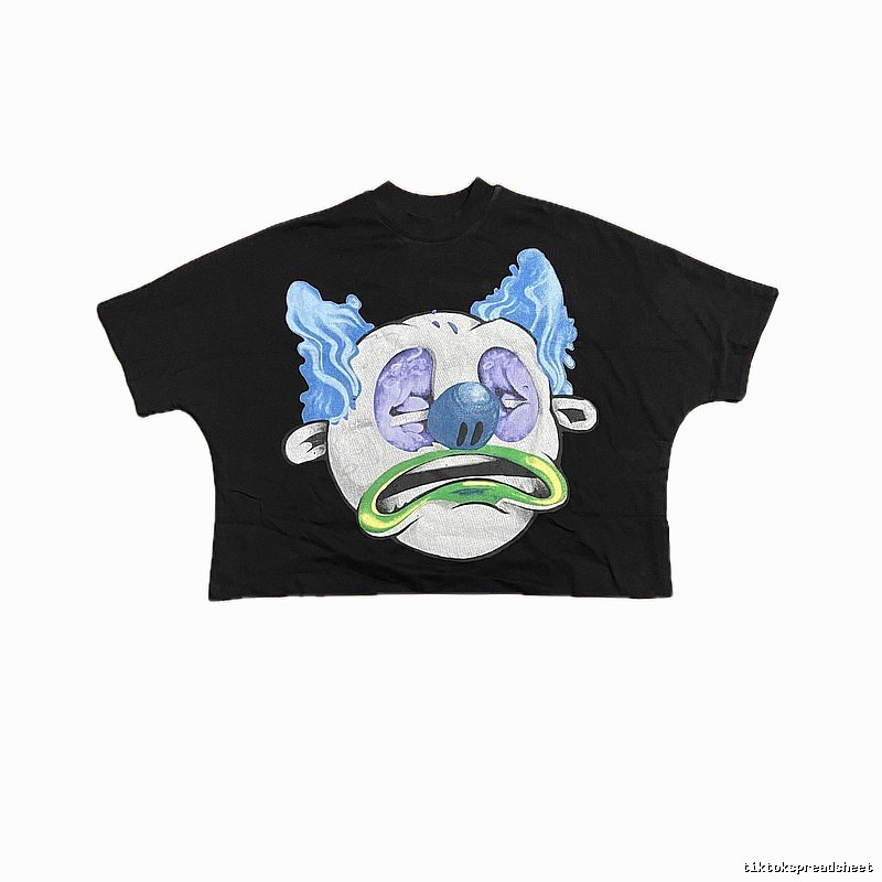 Billionaire Clown Style Black T-shirt