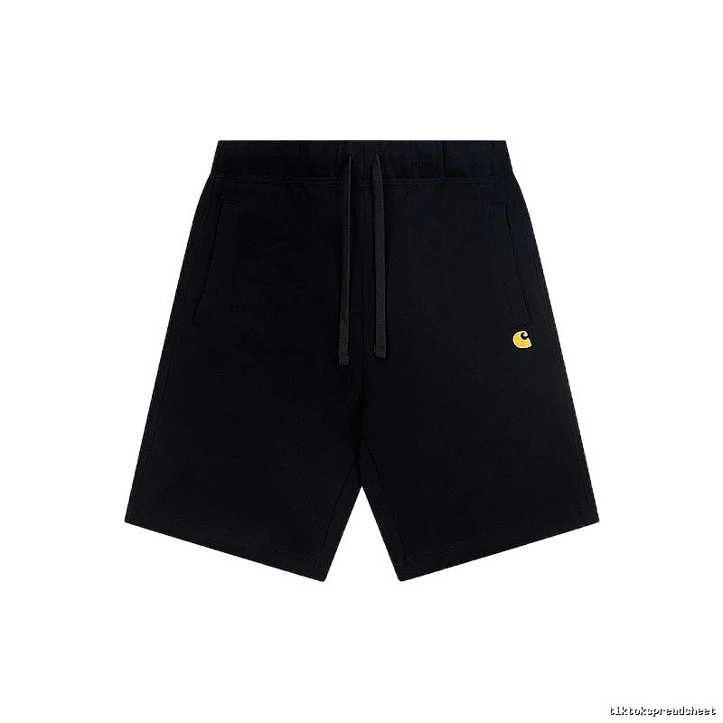 Carhartt black minimalist shorts