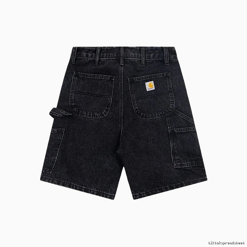 Carhartt workwear style black shorts