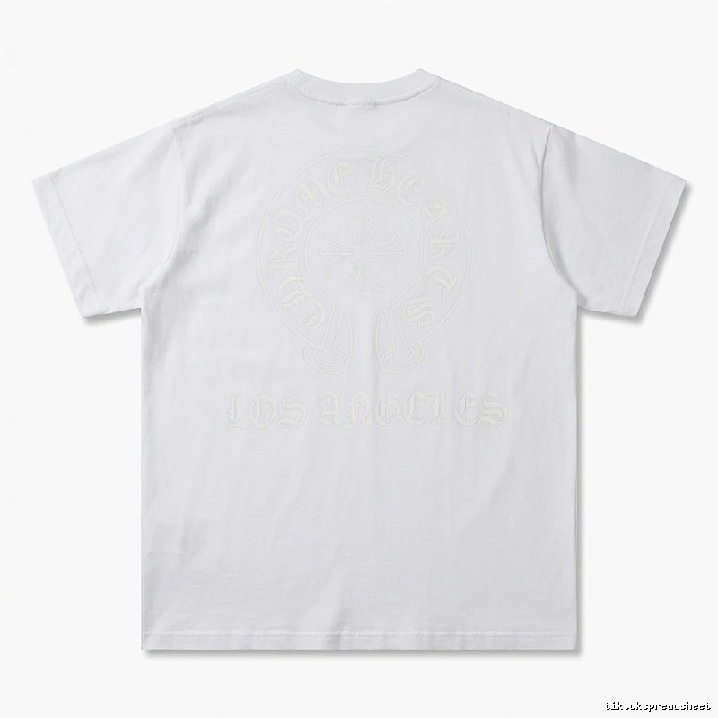 Chrome Hearts Classic Simple White T-shirt
