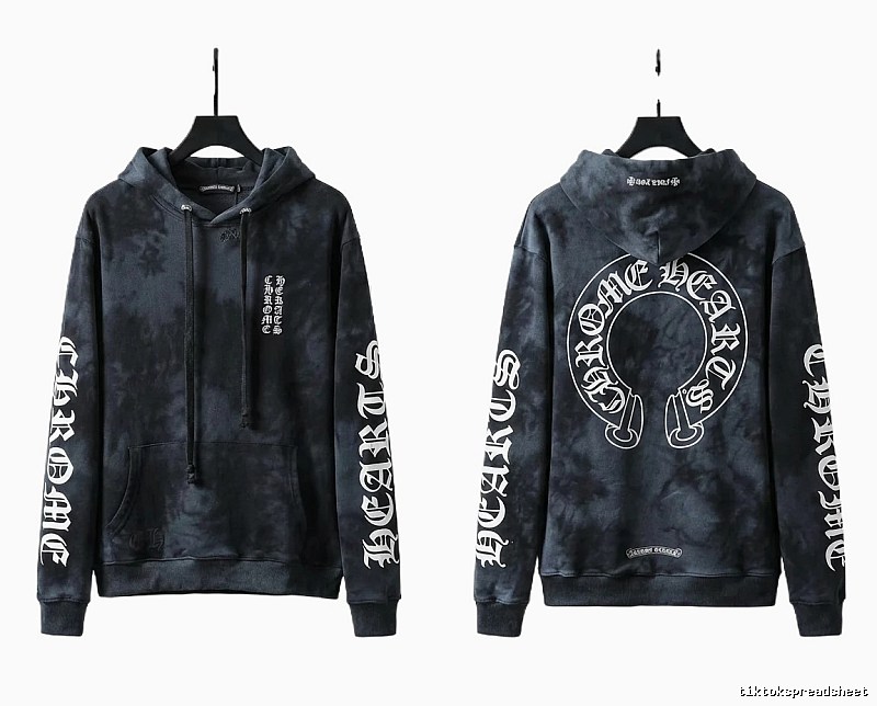 Chrome Hearts Dark Style Hoodie