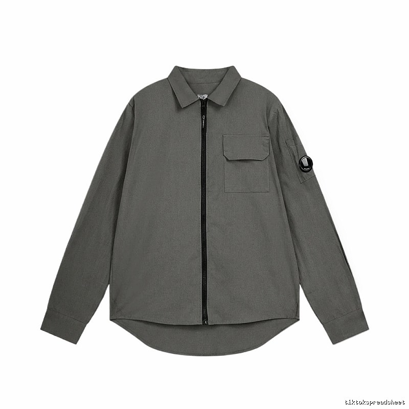 C.P. Grey Workwear Style Shirt