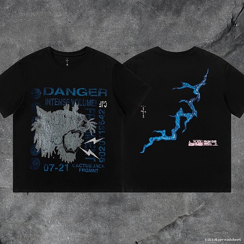 Denim Tears Black Graphic T-Shirt Active Casual