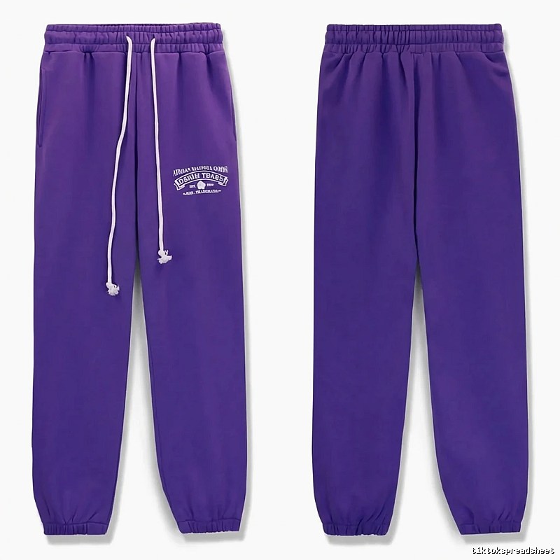 DENIM TEARS Purple Casual Pants