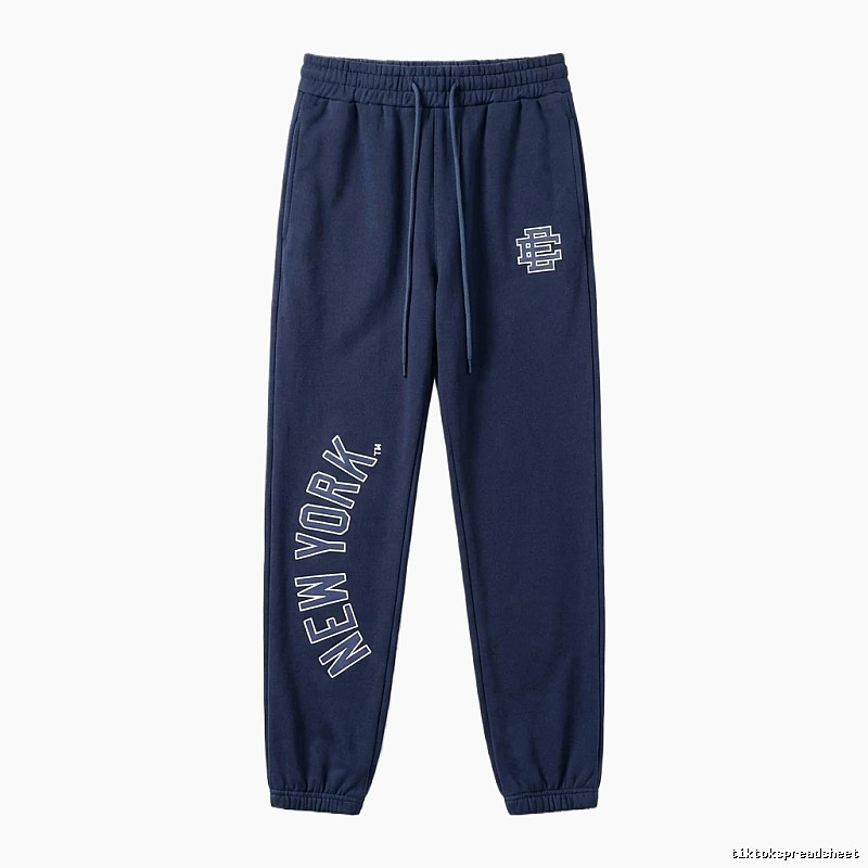 Eric Emanuel New York Style Navy Blue Sweatpants
