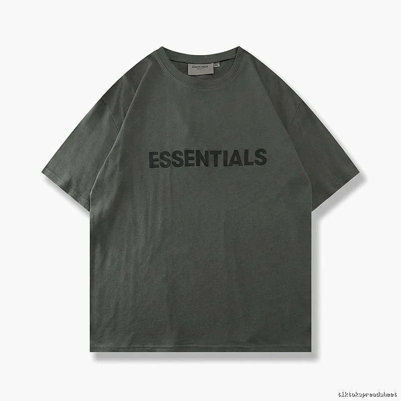 ESSENTIALS Basic Dark Grey T-shirt