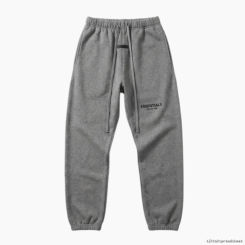 ESSENTIALS simple style dark gray sweatpants
