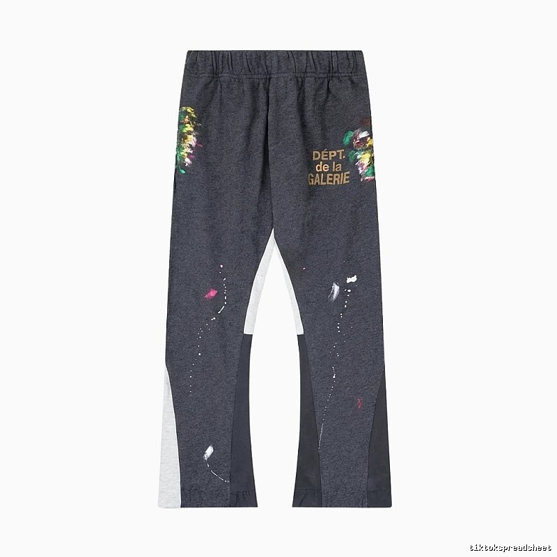 Gallery Dept Graffiti Style Dark Grey Pants