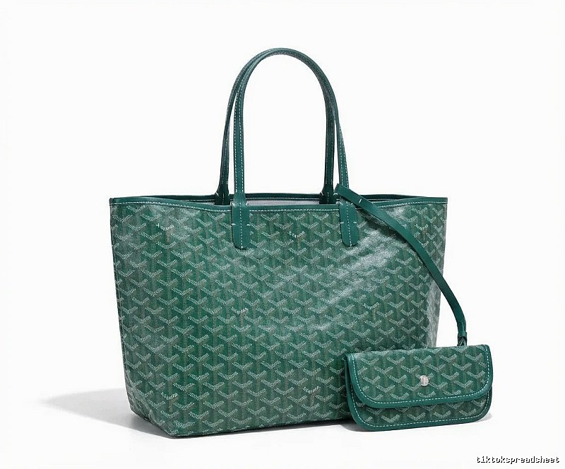 GOYARD Classic Print Wind Green Bag