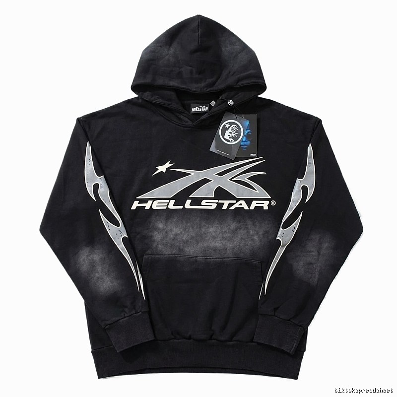 Hellstar Dark Style Black Hoodie