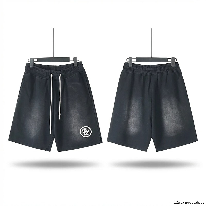 Hellstar dark style black shorts