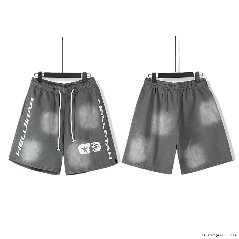 Hellstar Tie - Dye Style Grey Shorts