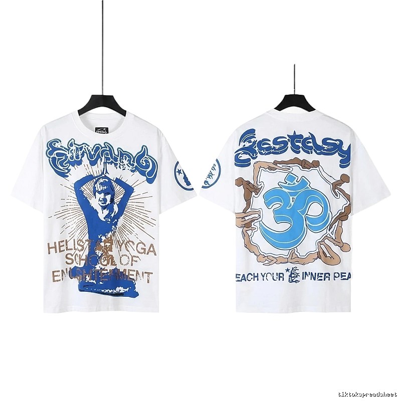 Hellstar Yoga Series White T-shirt