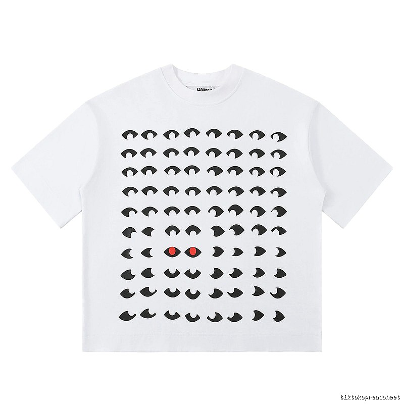 House of Errors Eye Print White T-shirt