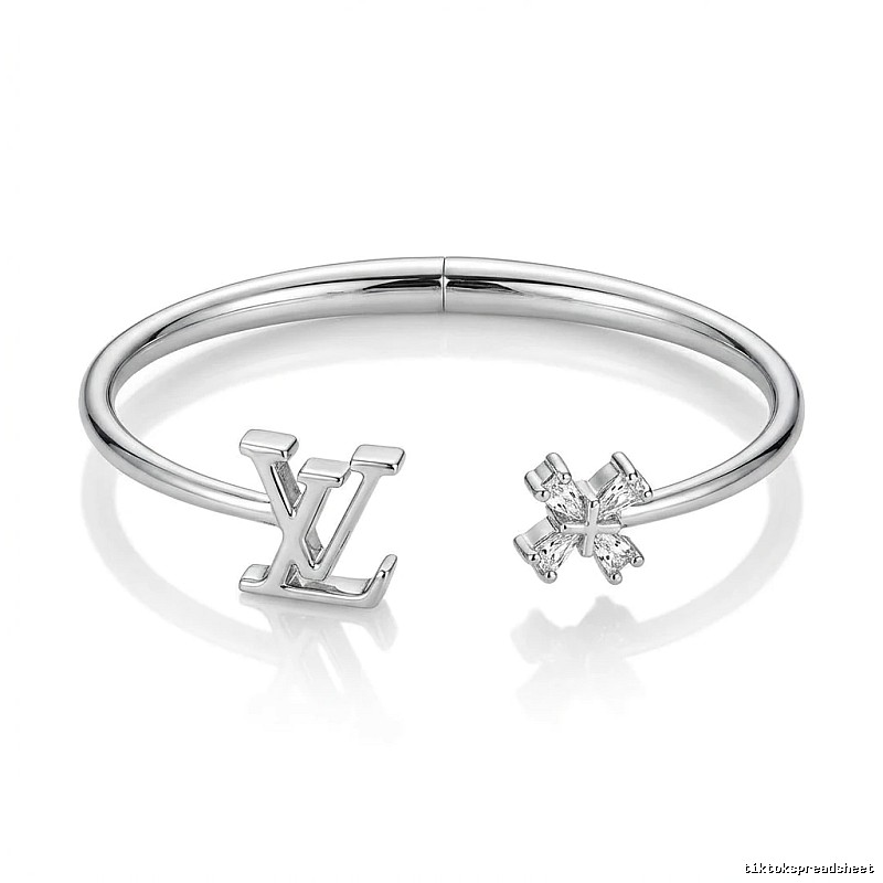 Louis Vuitton Silver Fashion Bracelet