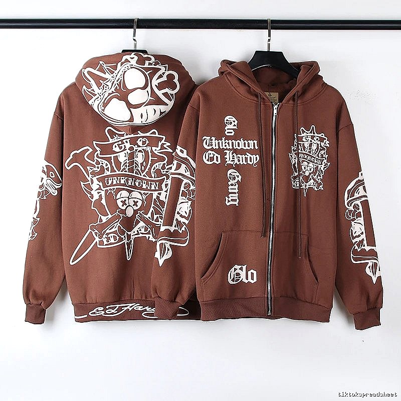 Mastermind Style W25 Zip Hoodie Smart Casual Skull