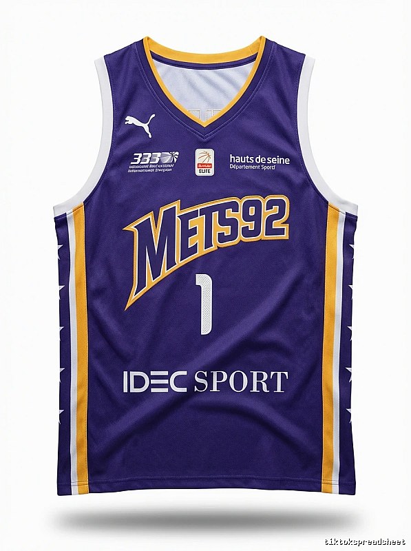 METS92 trendy sporty blue jersey