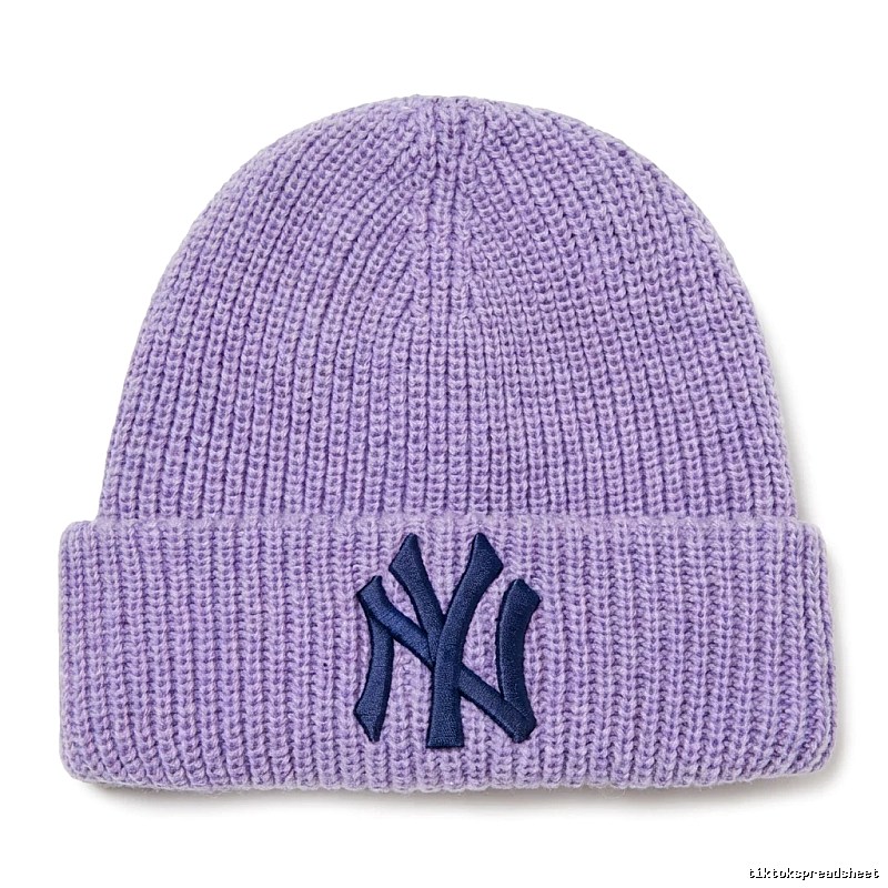 MLB Classic Style Trendy Light Purple Hat