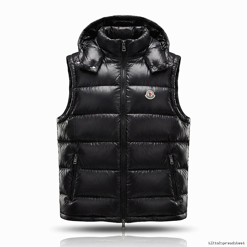 Moncler Black Trendy and Cool Down Vest