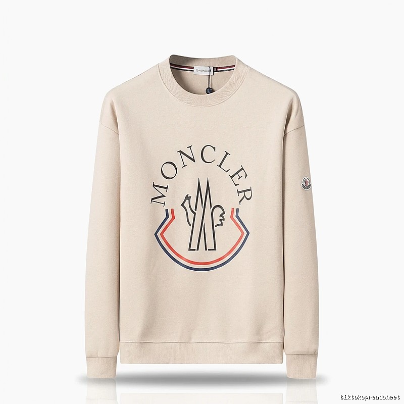 Moncler classic beige sweatshirt