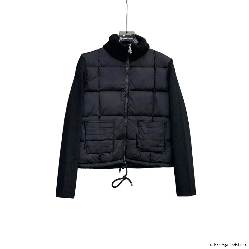 Moncler classic black down jacket