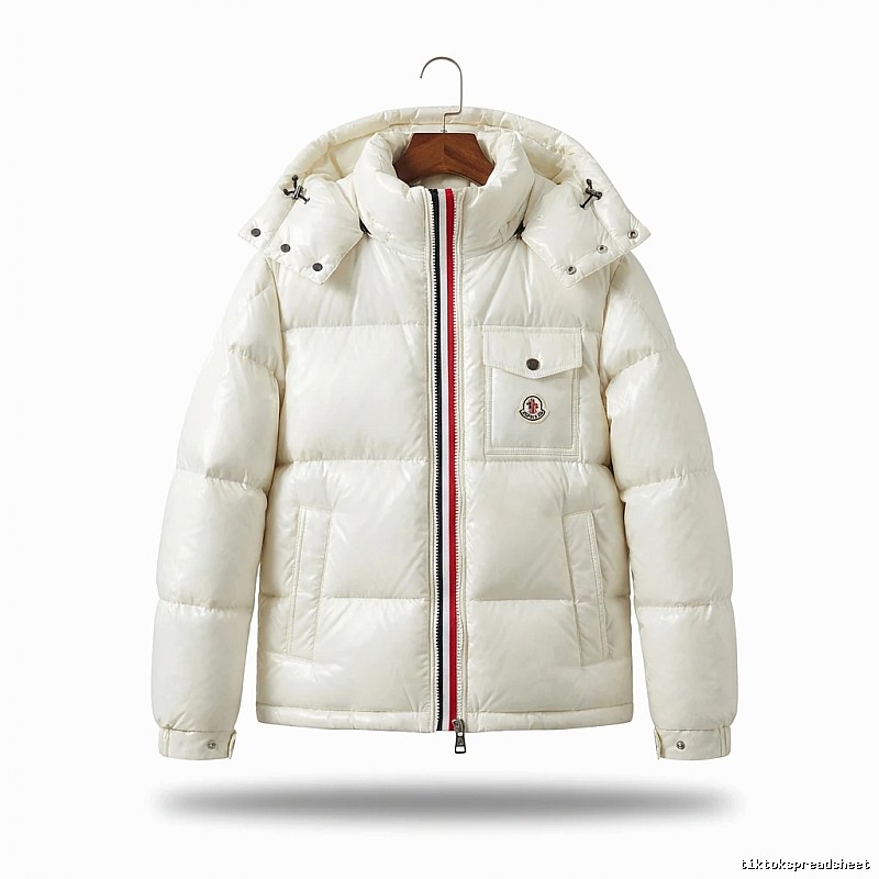Moncler classic style fashionable white down jacket