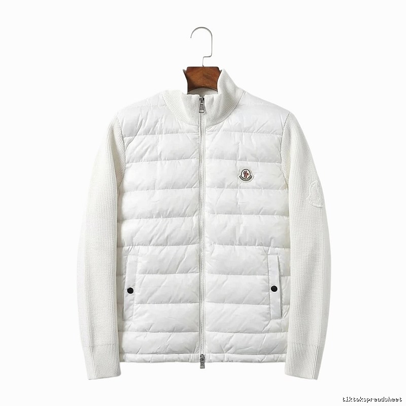 Moncler white casual style down jacket