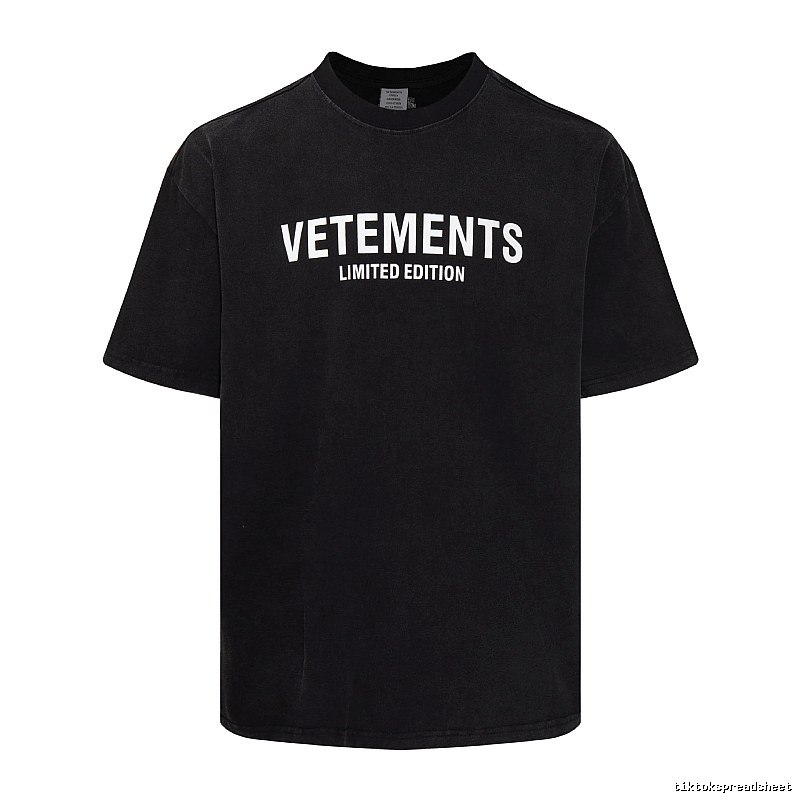 Monogram Statement graphic T-shirt Black Colorful Lucky for Layered Styling