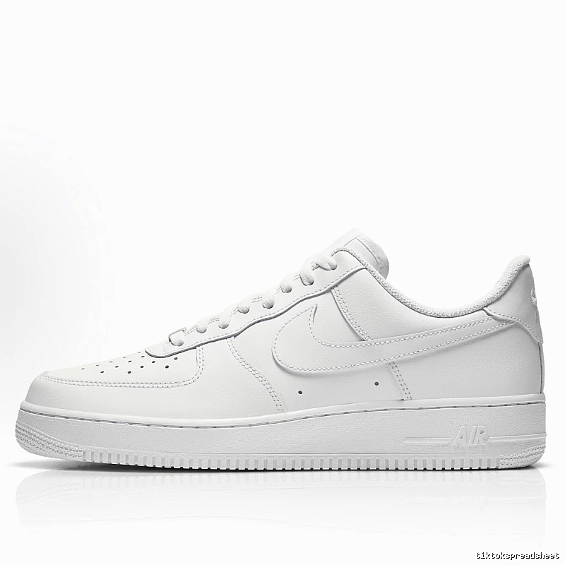 Nike Air Force 1 Simple White Shoes