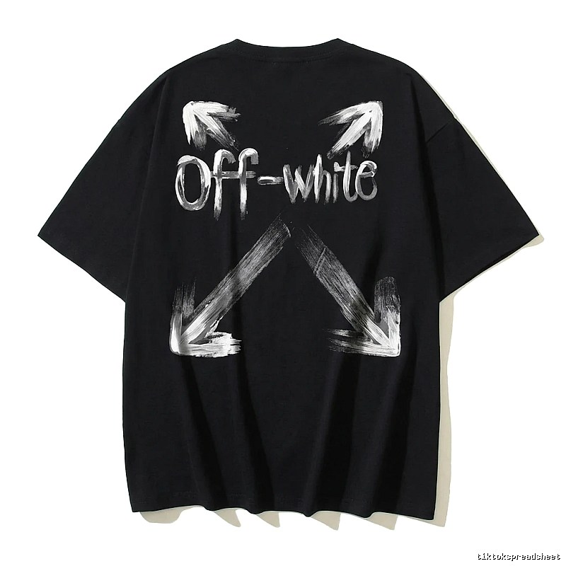 Off-White Arrow Print Black T-shirt