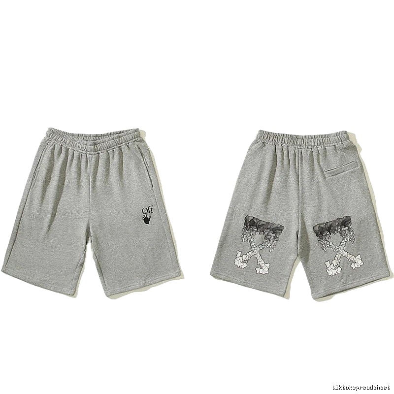 Off-White Utility Grey Shorts