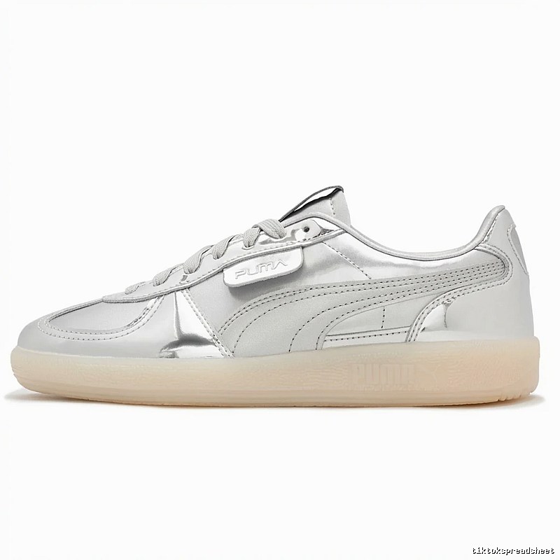 PUMA Silver Retro Style Board Shoes