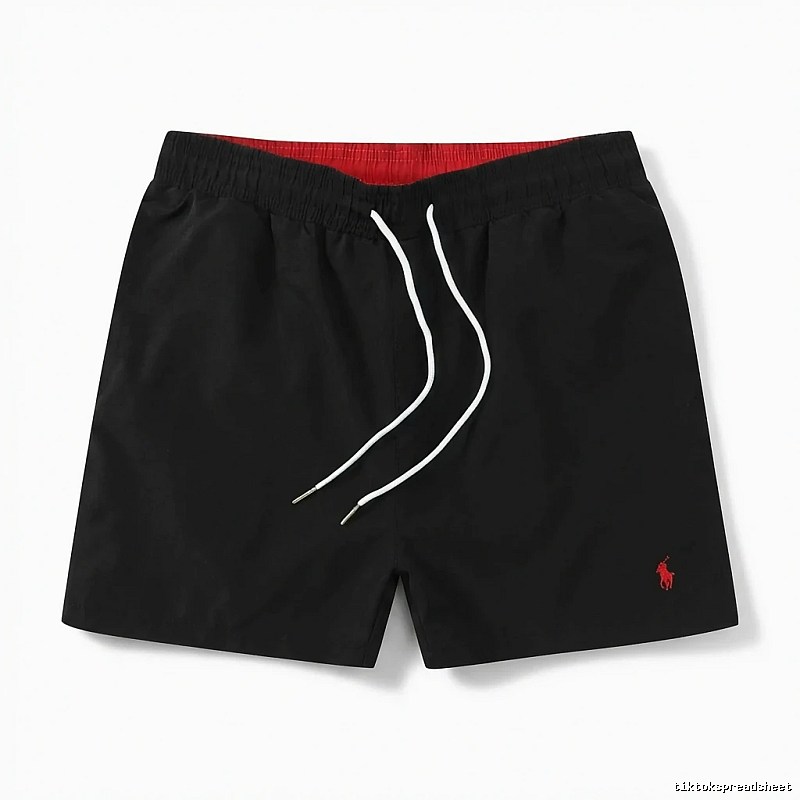 Ralph Lauren minimalist style black shorts