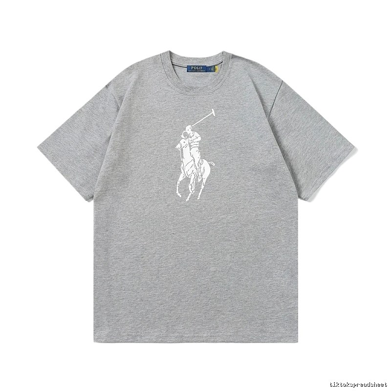 Ralph Lauren Polo-style grey T-shirt