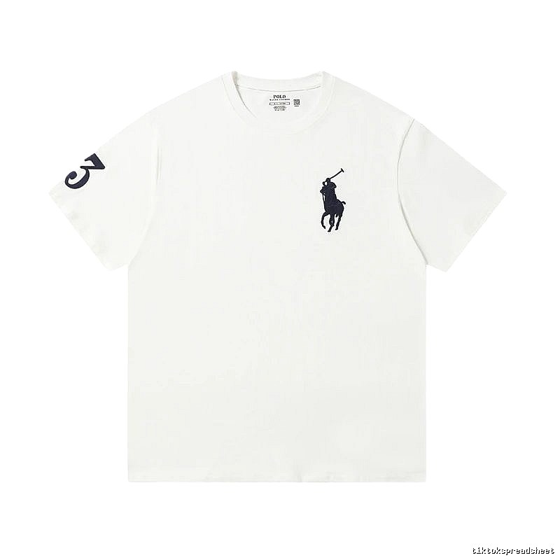 Ralph Lauren Polo-style white T-shirt