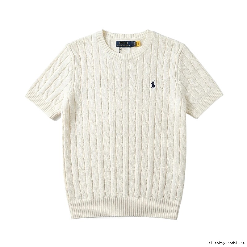 Ralph Lauren Polo White Knitted Sweater