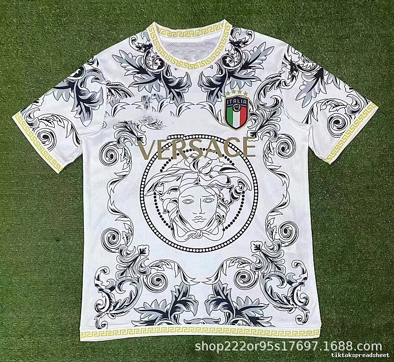 Real Madrid White Dragon Soccer Jersey Visual Accent