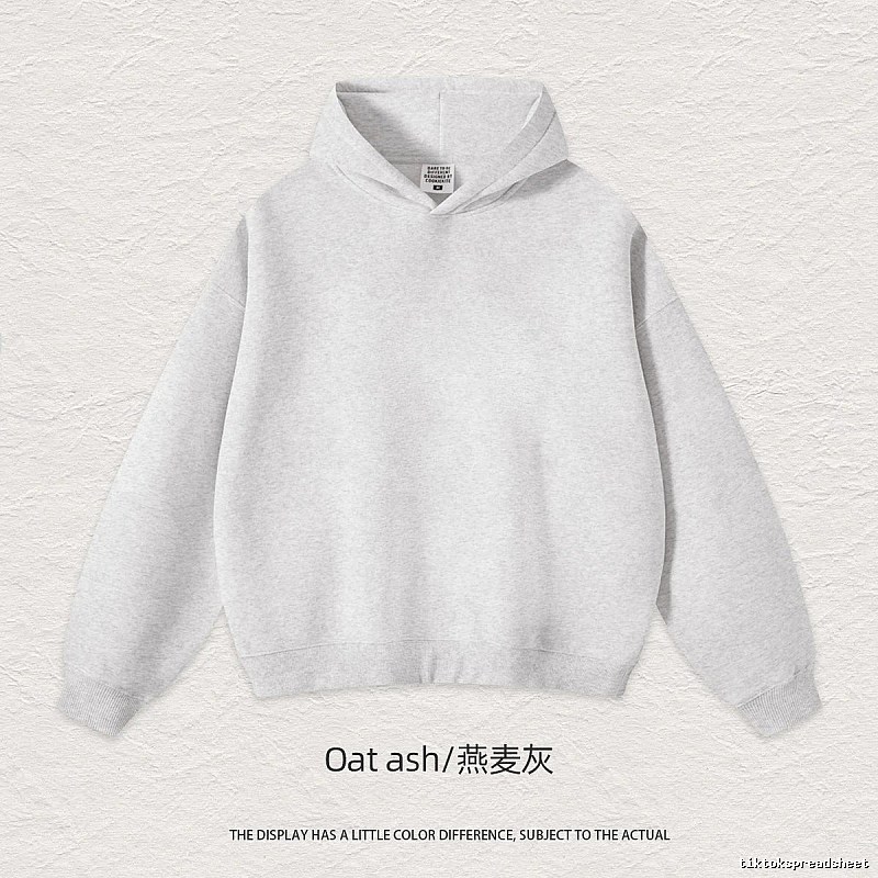Resort Blank pullover hoodie Black Minimal A for Travel Looks