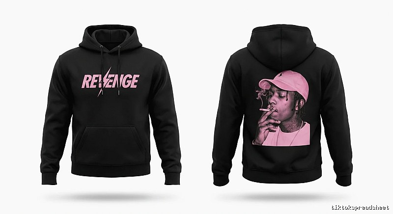 Revenge Dark Style Black Hoodie